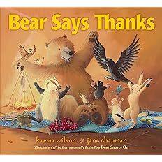 Bear says Thanks