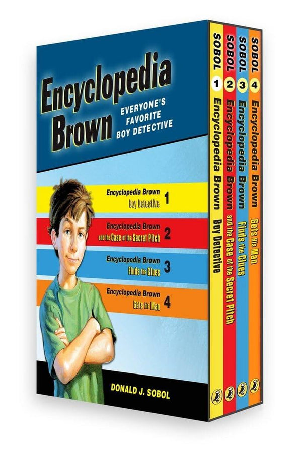 Encyclopedia Brown Box Set, Books 1-4